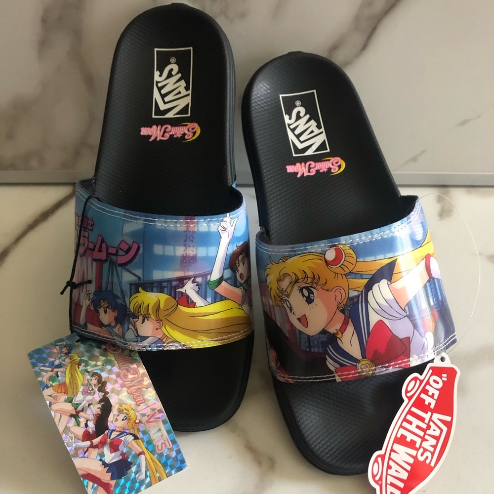 Pretty Guardians Sailor Moon La Costa Slide Vans Collab